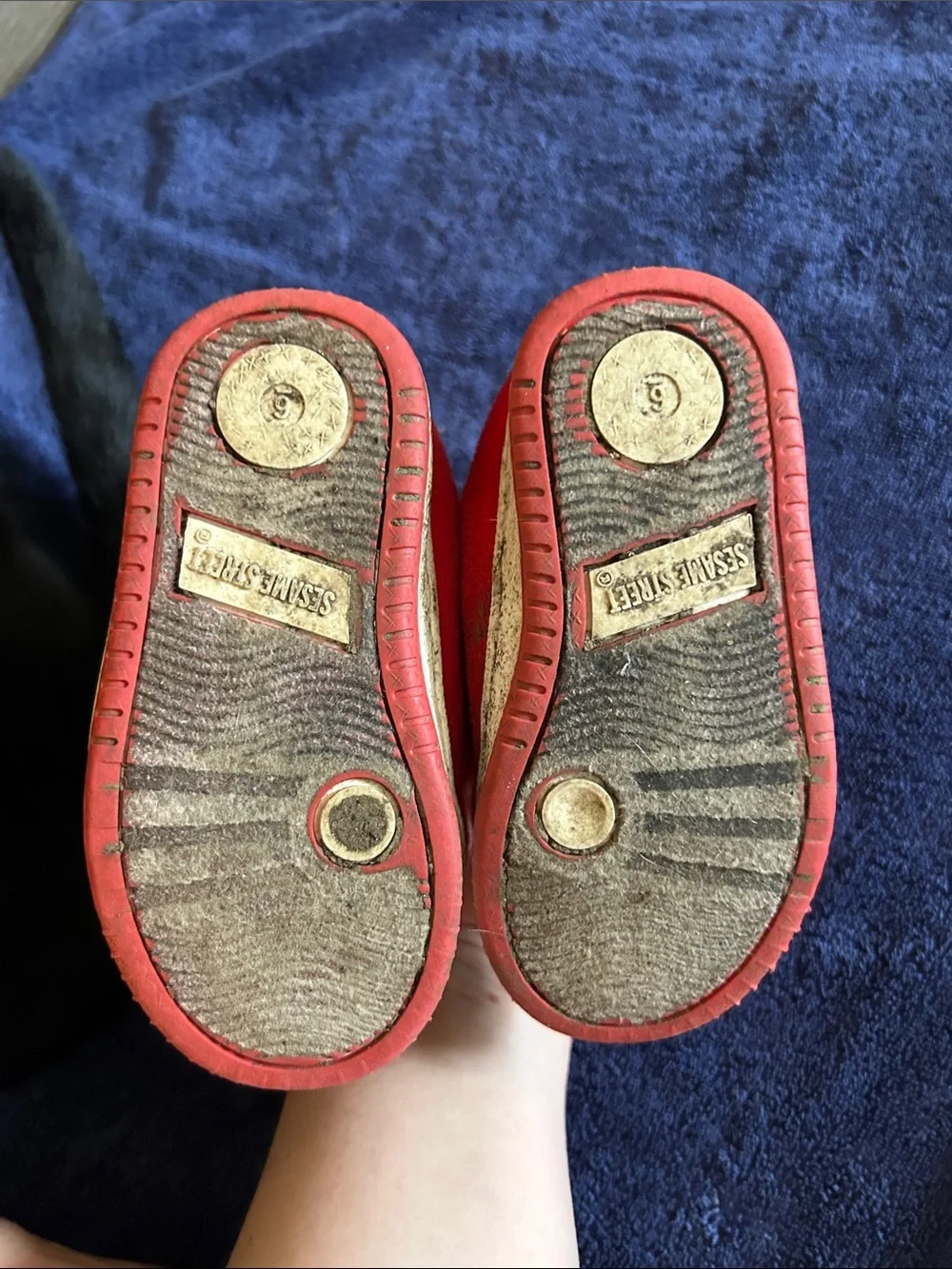 Elmo Kids' Velcro Sneakers